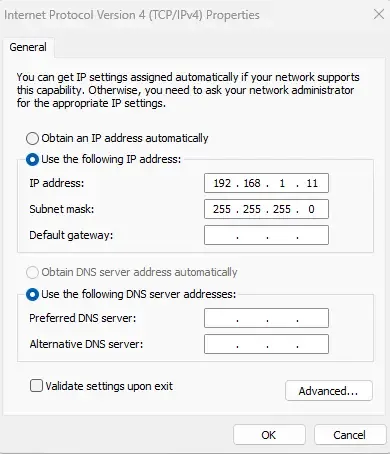 windows-ethernet-conig